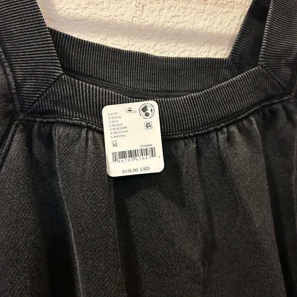 NWT Free People Astoria Sweatshirt Tunic Dress - Picture 4 of 5